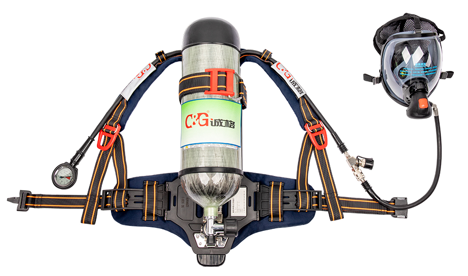 空氣呼吸器（qì）配戴步驟