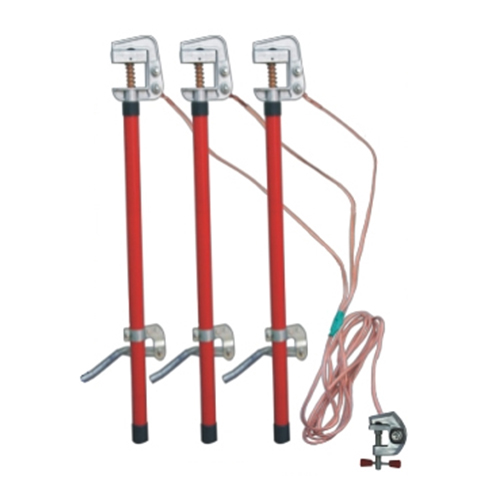 手握彈簧壓緊式（shì）接地（dì）線