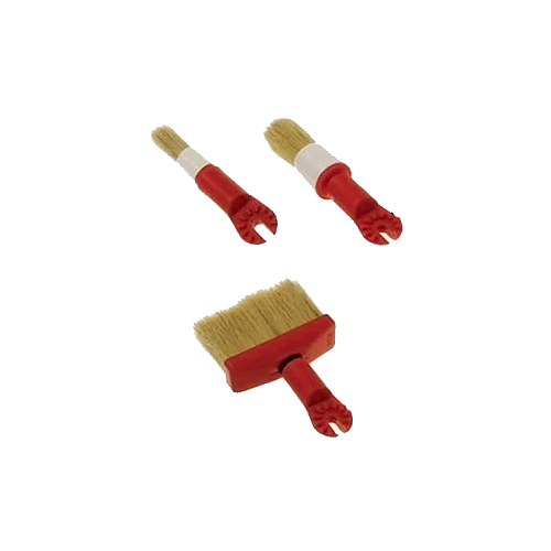 帶杆接頭的刷子