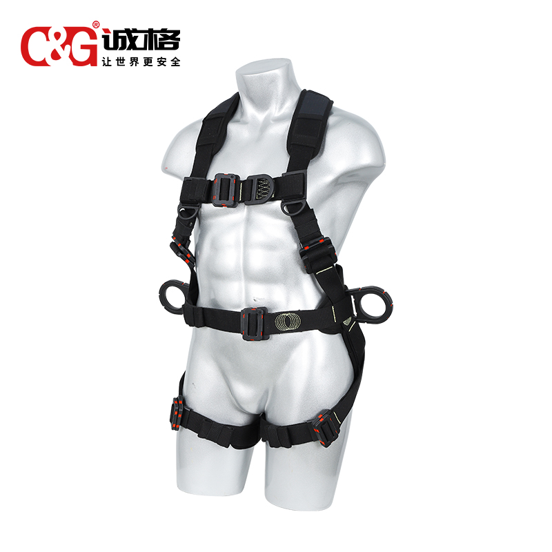 4掛點6調節點全(quán)身式安全帶(胸前小D環)-絕緣防(fáng)電弧 FA40603-ArcD