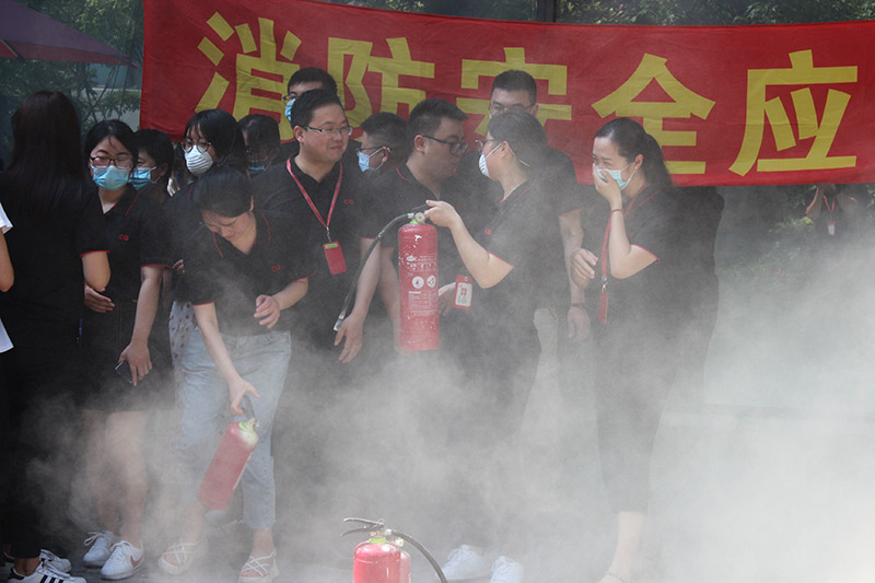 香蕉视频免费下载舉行2020年度消防演練及安全生產知識競賽活動