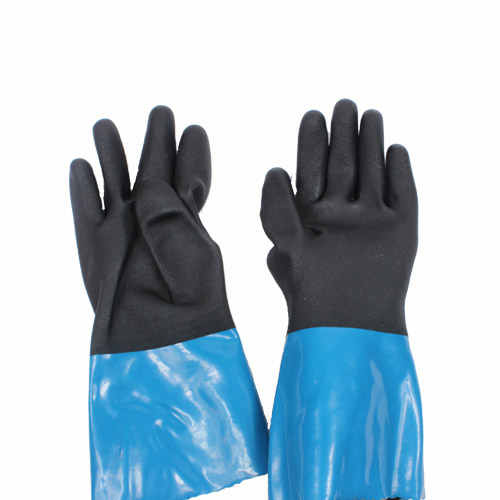 PVC塗層防化手套